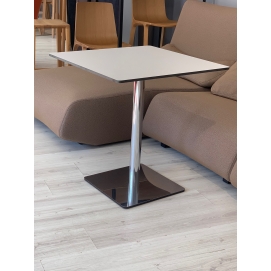 Kavárenský stůl 70x70 compact INOX - výprodej