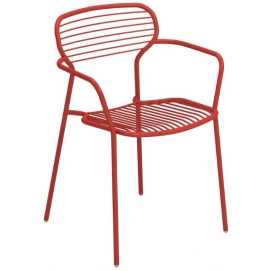 Zahradní židle Apero red - výprodej