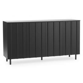 Komoda RIB Sideboard Black