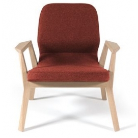 Oblique armchair